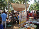 the spice depatment at anjuna market