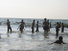 indian tourists calangute beach